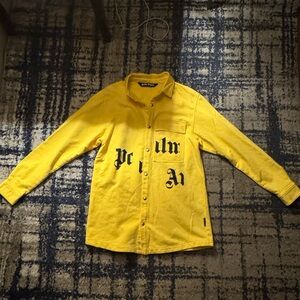 Palm Angels Yellow Dress Shirts